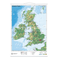 British Isles physisch