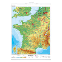 Frankreich physisch (französisch)