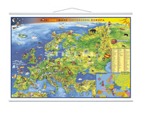Große Europakarte für Kinder