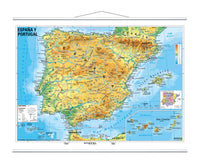 Spanien und Portugal physisch (spanisch)