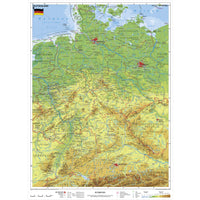 DUO Schreibunterlage Deutschland physisch/politisch