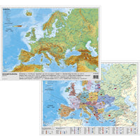 DUO Schreibunterlage "Softtouch" Europa physisch/politisch
