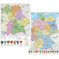 DUO Schreibunterlage Bayern politisch/Deutschland politisch