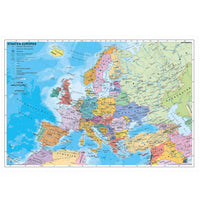 Staaten Europas auf Pinnplatte