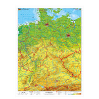 Fototapete Deutschland physisch