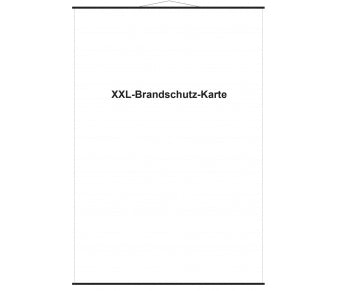 "Deutschland und Europa in der Welt "XXL-Brandschutzkarte"