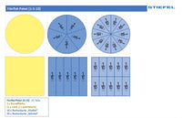 Lernspielset-Bruchrechnen magnetisch für die Schultafel oder Tisch