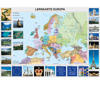 DUO Schreibunterlage LK Europa / Europa und der Nahe Osten physisch