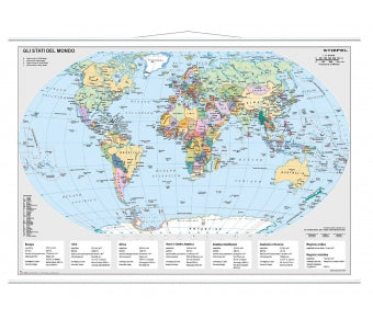 Gli statil del mondo (politisch, italienisch)