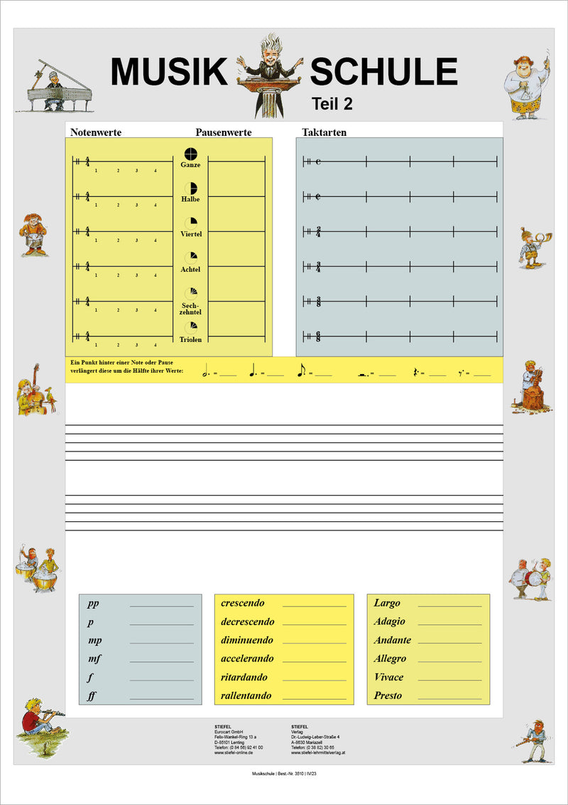 Musik-Schule II / Lernkarte