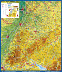 BADEN-WÜRTTEMBERG physisch EasyClip-Stoffkarte