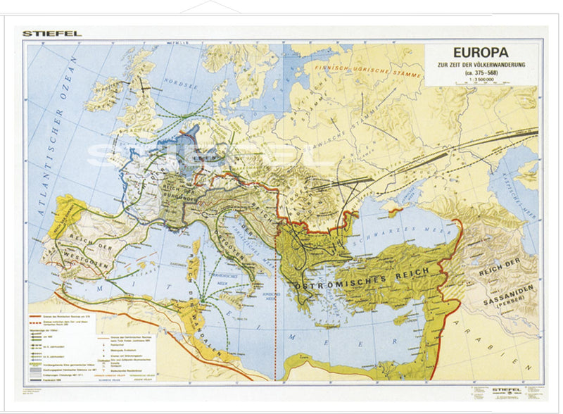 Völkerwanderung in Europa