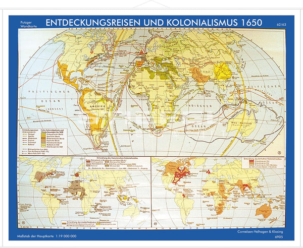 Entdeckungsreisen und Kolonialismus 1650