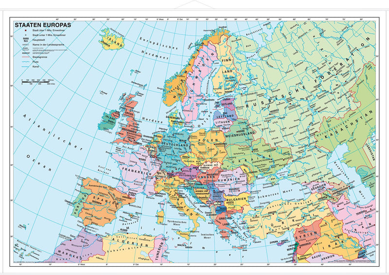 Staaten Europas politisch