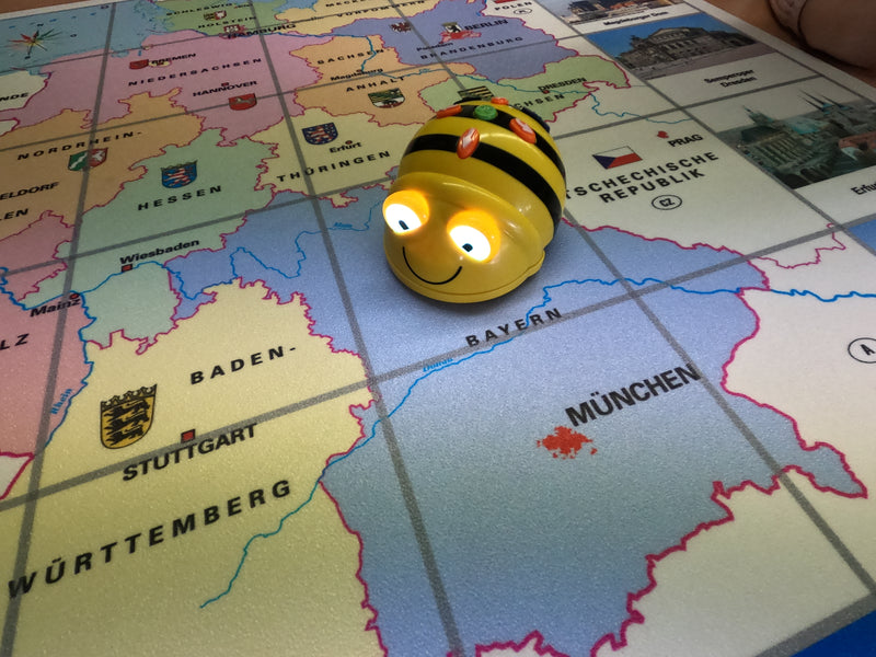 Suchspiel Deutschland Bee Bot-Matte