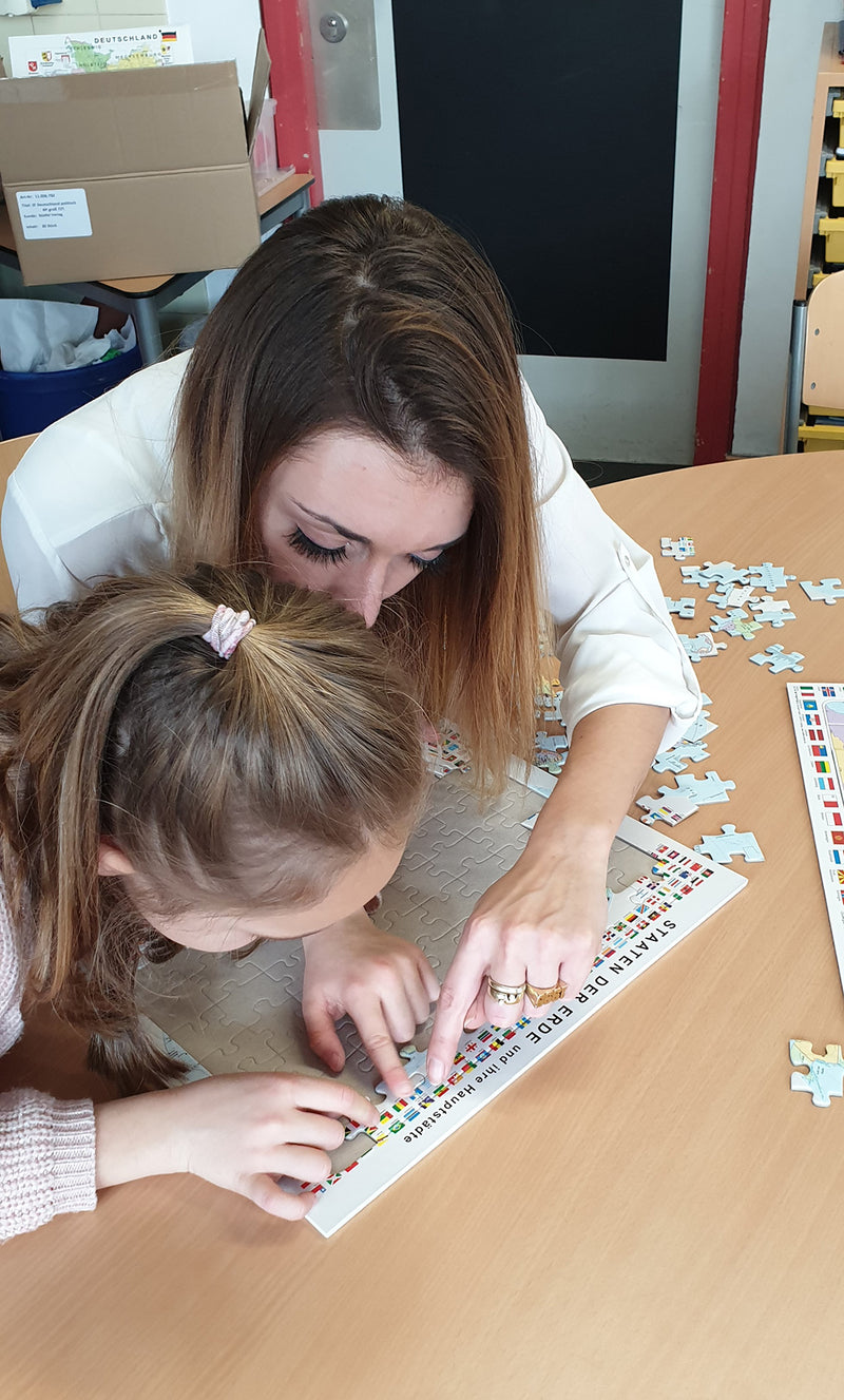 Kinder-Puzzle Staaten der Erde